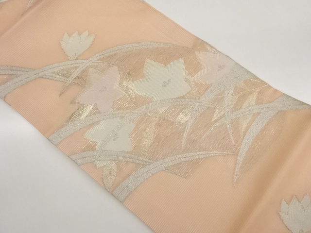 JAPANESE NAGOYA OBI FOR SUMMER / WOVEN GRASS